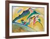 Herbstlandschaft (1911)-Wassily Kandinsky-Framed Art Print