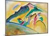 Herbstlandschaft (1911)-Wassily Kandinsky-Mounted Art Print