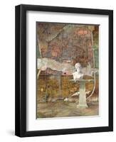 Herculaneum Site Plan, 1994-Trevor Neal-Framed Giclee Print