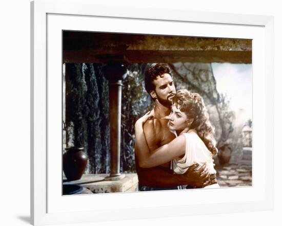Hercule and la reine by Lydie Hercules Unchained (Ercole e la regina di Lidia ) by PietroFrancisci -null-Framed Photo