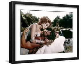 Hercule and la reine by Lydie Hercules Unchained (Ercole e la regina di Lidia ) by PietroFrancisci -null-Framed Photo