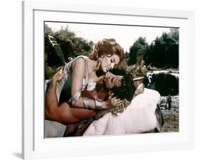 Hercule and la reine by Lydie Hercules Unchained (Ercole e la regina di Lidia ) by PietroFrancisci -null-Framed Photo