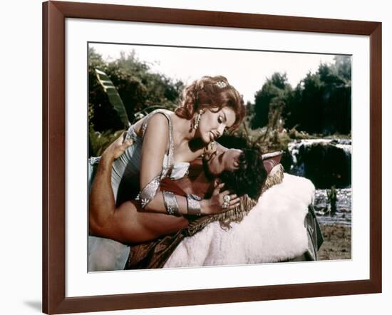 Hercule and la reine by Lydie Hercules Unchained (Ercole e la regina di Lidia ) by PietroFrancisci -null-Framed Photo