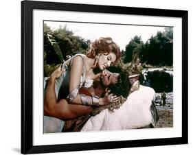 Hercule and la reine by Lydie Hercules Unchained (Ercole e la regina di Lidia ) by PietroFrancisci -null-Framed Photo