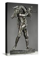 Hercule et le sanglier d'Erymanthe-Pietro Tacca-Stretched Canvas