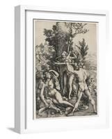 Hercules, 1498-Albrecht Dürer-Framed Giclee Print