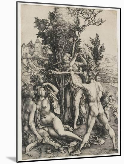 Hercules, 1498-Albrecht Dürer-Mounted Giclee Print