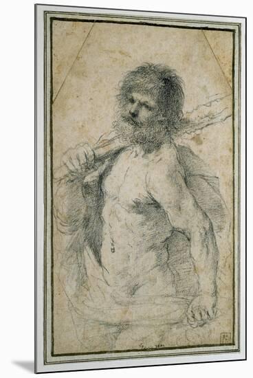 Hercules, 1555 - 1666-Guercino-Mounted Premium Giclee Print