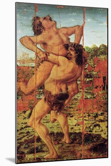 Hercules and Antaeus, 1478-Antonio Pollaiuolo-Mounted Giclee Print