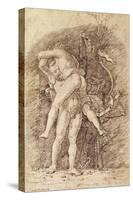 Hercules and Antaeus-Andrea Mantegna-Stretched Canvas