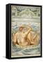 Hercules and Atlas-Walter Crane-Framed Stretched Canvas