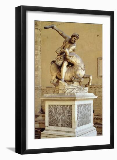 Hercules and Centaur Nessus-Giambologna-Framed Giclee Print