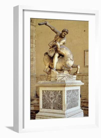 Hercules and Centaur Nessus-Giambologna-Framed Giclee Print