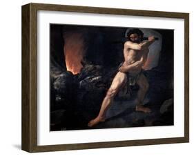 Hercules and Cerberus, C1634-Francisco de Zurbarán-Framed Giclee Print