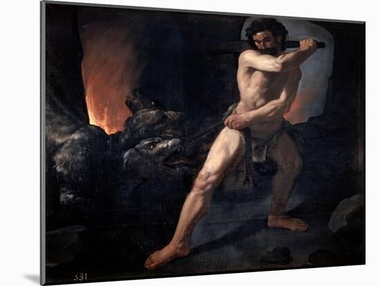 Hercules and Cerberus, C1634-Francisco de Zurbarán-Mounted Giclee Print