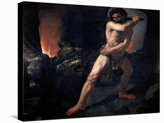Hercules and Cerberus, C1634-Francisco de Zurbarán-Stretched Canvas