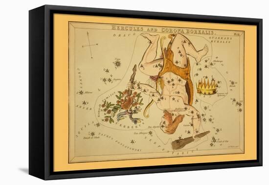 Hercules and Corona Borealis-Aspin Jehosaphat-Framed Stretched Canvas