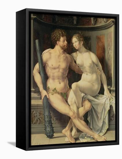 Hercules and Deianeira, 1517-Jan Gossaert-Framed Stretched Canvas