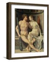 Hercules and Deianeira, 1517-Jan Gossaert-Framed Giclee Print