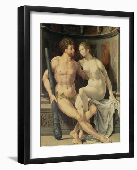 Hercules and Deianeira, 1517-Jan Gossaert-Framed Giclee Print