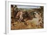 Hercules and Deianira, c.1475-80-Antonio Pollaiuolo-Framed Giclee Print