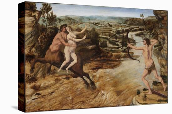 Hercules and Deianira, c.1475-80-Antonio Pollaiuolo-Stretched Canvas