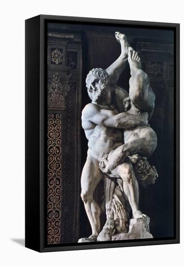 Hercules and Diomede, C Mid 16th Century-Vicenzo di Raffaello de Rossi-Framed Stretched Canvas