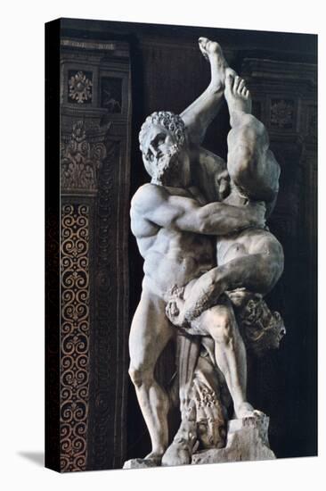 Hercules and Diomede, C Mid 16th Century-Vicenzo di Raffaello de Rossi-Stretched Canvas