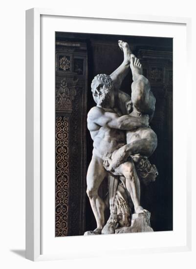 Hercules and Diomede, C Mid 16th Century-Vicenzo di Raffaello de Rossi-Framed Photographic Print