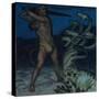 Hercules and Hydra-Franz von Stuck-Stretched Canvas