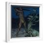 Hercules and Hydra-Franz von Stuck-Framed Giclee Print