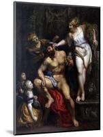 Hercules and Omphale, 1606-Peter Paul Rubens-Mounted Giclee Print