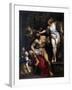 Hercules and Omphale, 1606-Peter Paul Rubens-Framed Giclee Print