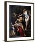 Hercules and Omphale, 1606-Peter Paul Rubens-Framed Giclee Print