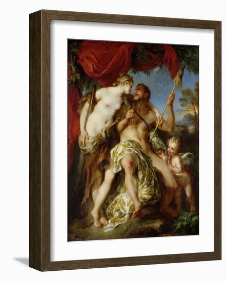 Hercules and Omphale, 1724-Francois Lemoyne-Framed Giclee Print