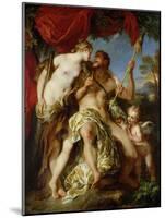 Hercules and Omphale, 1724-Francois Lemoyne-Mounted Giclee Print