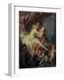 Hercules and Omphale, 1730-Francois Boucher-Framed Giclee Print