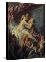 Hercules and Omphale, 1730-Francois Boucher-Stretched Canvas