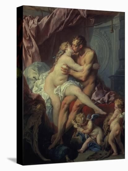 Hercules and Omphale, 1730-Francois Boucher-Stretched Canvas