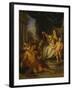 Hercules and Omphale, 1731-Charles Antoine Coypel-Framed Giclee Print