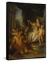 Hercules and Omphale, 1731-Charles Antoine Coypel-Framed Stretched Canvas