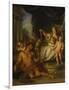 Hercules and Omphale, 1731-Charles Antoine Coypel-Framed Giclee Print