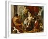 Hercules and Omphale, c.1700-10-Luigi Garzi-Framed Giclee Print