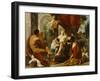 Hercules and Omphale, c.1700-10-Luigi Garzi-Framed Giclee Print