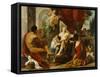 Hercules and Omphale, c.1700-10-Luigi Garzi-Framed Stretched Canvas