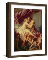 Hercules and Omphale-Francois Boucher-Framed Giclee Print