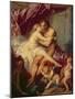 Hercules and Omphale-Francois Boucher-Mounted Giclee Print