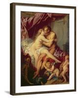 Hercules and Omphale-Francois Boucher-Framed Giclee Print