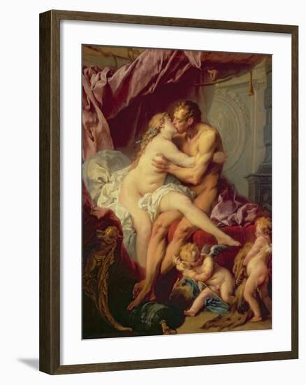 Hercules and Omphale-Francois Boucher-Framed Giclee Print