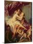 Hercules and Omphale-Francois Boucher-Mounted Giclee Print